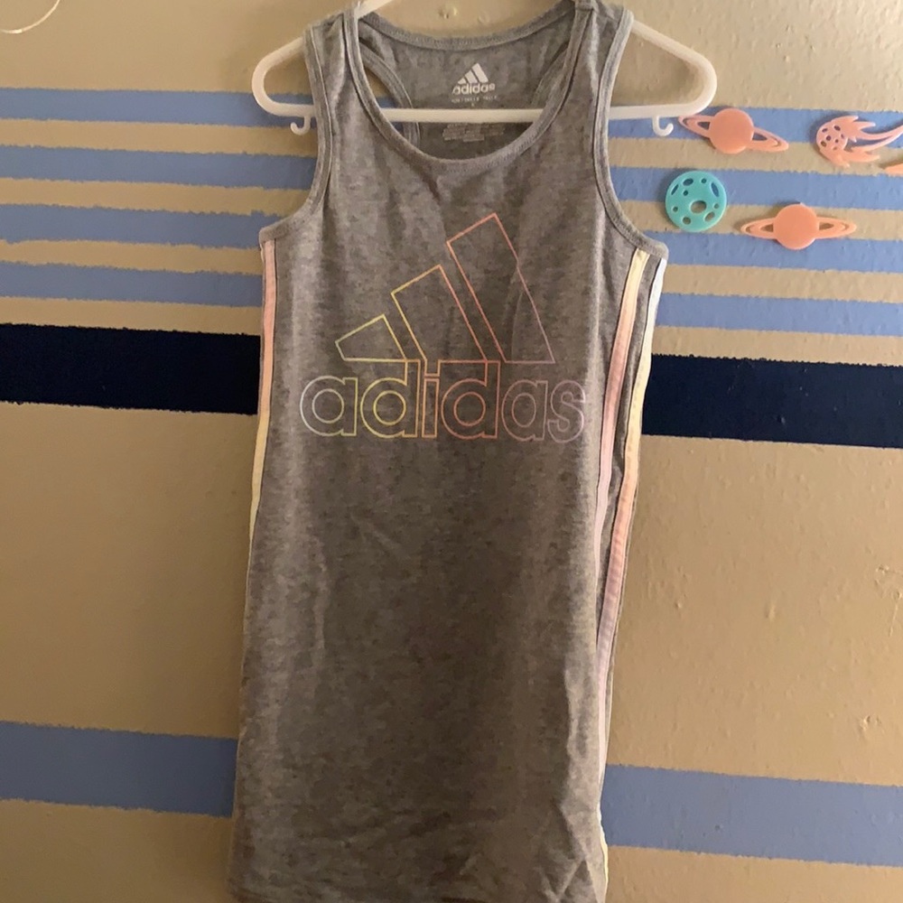 Adidas little girls sleeveless dress size 5